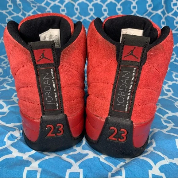 Nike Air Jordan 12 Men’s size 10 Reverse flu game retro og red black bred bulls